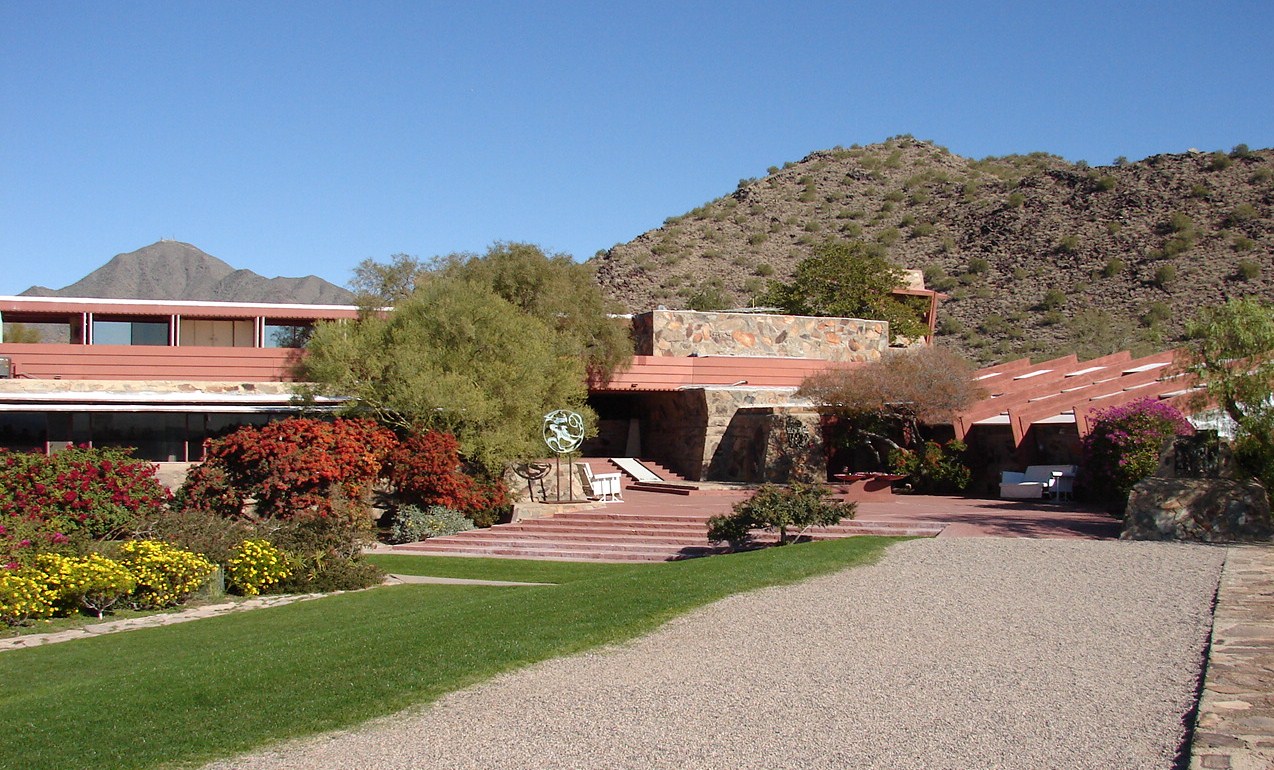 Architecture as Art: Frank Lloyd Wright house in Arizona