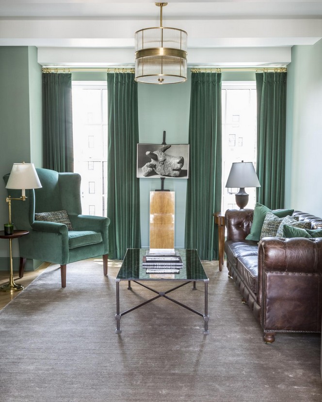 Bennett Leifer Interiors: History Aligned With Color Palettes