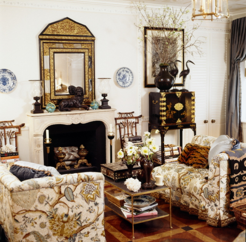 Alex Papachristidis Interiors Luxury Interior Design Projects Shangri-La. Living Room Design